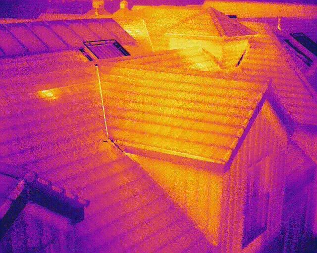 Thermal Imaging Roof Survey Image Tamworth